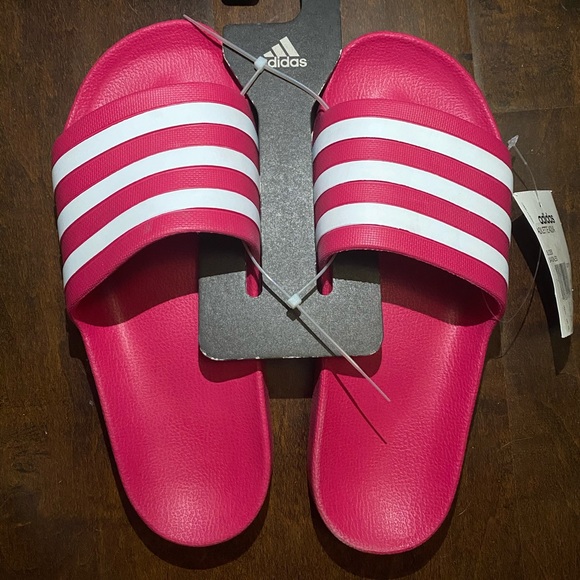 adidas slides with soft sole